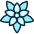 Christmas Flower Icon from Ultimate Duotone Set