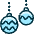 Christmas Tree Ornaments Icon from Ultimate Duotone Set