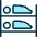 Hotel Bunk Bed icon - Free transparent PNG, SVG. No sign up needed.