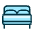 Hotel Double Bed 1 Icon from Ultimate Duotone Set