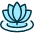 Spa Lotus 1 Icon from Ultimate Duotone Set | Free Download as SVG Vector and Transparent PNG | Streamline icons