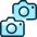 Camera Double Icon from Ultimate Duotone Set | Free Download as SVG Vector and Transparent PNG | Streamline icons