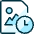 Image File Clock Icon from Ultimate Duotone Set