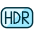 Light Mode Hdr Icon from Ultimate Duotone Set