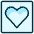 Mask Heart Icon from Ultimate Duotone Set