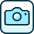 Taking Pictures Square Icon from Ultimate Duotone Set | Free Download as SVG Vector and Transparent PNG | Streamline icons