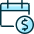Calendar Cash 1 icon - Free transparent PNG, SVG. No sign up needed.