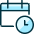 Calendar Clock icon - Free transparent PNG, SVG. No sign up needed.