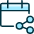 Calendar Share icon - Free transparent PNG, SVG. No sign up needed.