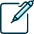 Pen Write Icon from Ultimate Duotone Set | Free Download as SVG Vector and Transparent PNG | Streamline icons