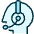 Headphones Customer Support Human 1 Icon from Ultimate Duotone Set