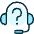 Headphones Customer Support Question icon - Free transparent PNG, SVG. No sign up needed.