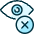 Iris Scan Denied icon - Free transparent PNG, SVG. No sign up needed.