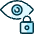Iris Scan Lock Icon from Ultimate Duotone Set