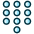 Dial Pad Icon from Ultimate Duotone Set