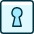 Keyhole Square icon - Free transparent PNG, SVG. No sign up needed.
