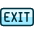 Exit Icon from Ultimate Duotone Set