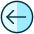 Navigation Left Circle 1_1 icon - Free transparent PNG, SVG. No sign up needed.