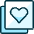 Paginate Filter Heart Icon from Ultimate Duotone Set