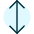 Expand Vertical 1 Icon from Ultimate Duotone Set