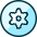 Cog Circle Icon from Ultimate Duotone Set