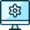 Cog Desktop Icon from Ultimate Duotone Set