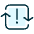 Synchronize Arrows Square Warning icon - Free transparent PNG, SVG. No sign up needed.