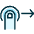 Gesture Tap Swipe Right Icon from Ultimate Duotone Set