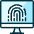 Touch Id Desktop Icon from Ultimate Duotone Set