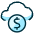 Cloud Cash Icon from Ultimate Duotone Set