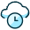 Cloud Clock Icon from Ultimate Duotone Set