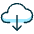 Cloud Download Icon from Ultimate Duotone Set | Free Download as SVG Vector and Transparent PNG | Streamline icons