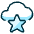 Cloud Star icon - Free transparent PNG, SVG. No sign up needed.