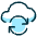 Cloud Sync Icon from Ultimate Duotone Set