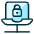 Laptop Lock Icon from Ultimate Duotone Set