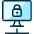 Monitor Lock Icon from Ultimate Duotone Set