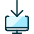 Monitor Download Icon from Ultimate Duotone Set