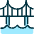 Landmark Brooklyn Bridge icon - Free transparent PNG, SVG. No sign up needed.