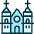 Landmark Berlin Cathedral Icon from Ultimate Duotone Set | Free Download as SVG Vector and Transparent PNG | Streamline icons