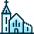 Landmark Cologne Cathedral Icon from Ultimate Duotone Set | Free Download as SVG Vector and Transparent PNG | Streamline icons