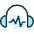 Headphones Wave Icon from Ultimate Duotone Set | Free Download as SVG Vector and Transparent PNG | Streamline icons