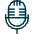 Microphone Podcast 2 Icon from Ultimate Duotone Set