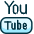 Youtube Logo Icon from Ultimate Duotone Set