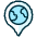 Earth Pin 1 Icon from Ultimate Duotone Set | Free Download as SVG Vector and Transparent PNG | Streamline icons