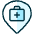 Style Three Pin First Aid Icon from Ultimate Duotone Set | Free Download as SVG Vector and Transparent PNG | Streamline icons