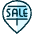 Style Three Pin Sale Icon from Ultimate Duotone Set