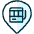 Style Three Pin Slot Machine Icon from Ultimate Duotone Set