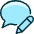 Messages Bubble Edit Icon from Ultimate Duotone Set