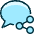 Messages Bubble Share Icon from Ultimate Duotone Set