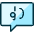 Messages Bubble Square Quote Icon from Ultimate Duotone Set